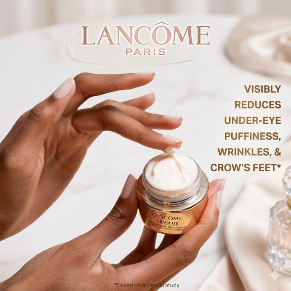 Lancôme Absolue Eye Cream 20ml Revitalizing Anti-Aging Dark Circles New in Box - Picture 3 of 5